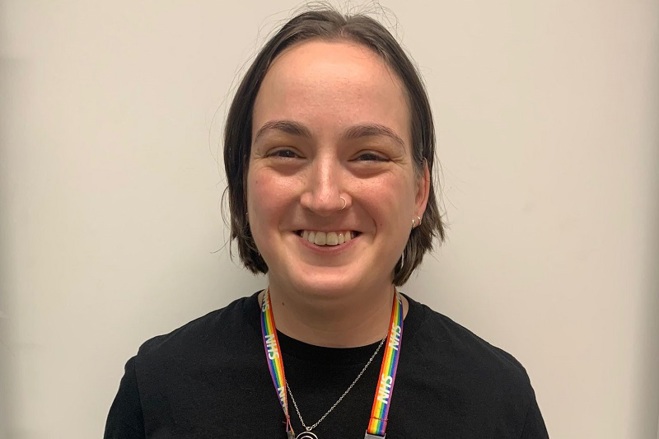 A photo of research project coordinator at The Christie Eleanor Johnston.