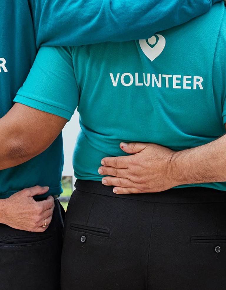 Volunteers banner