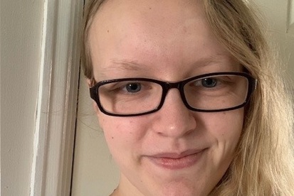 A photo of Christie volunteer Hannah Guest.