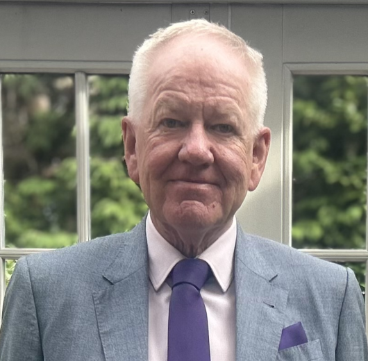 A photo of Christie volunteer Brian McGlaulin.