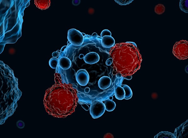 A graphic of a tumour.