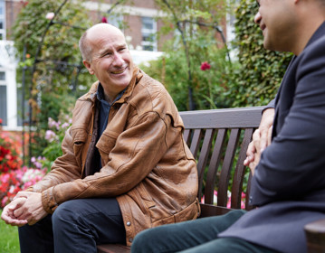 Pan Artists, garden, patients, September 2022, Carl Mann, Vincent Qiu