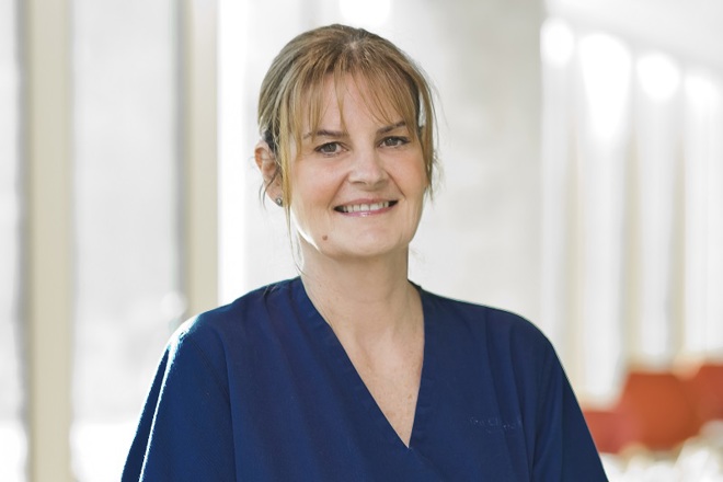 A photo of Emma Mitchell, clinical nurse specialist at The Christie.