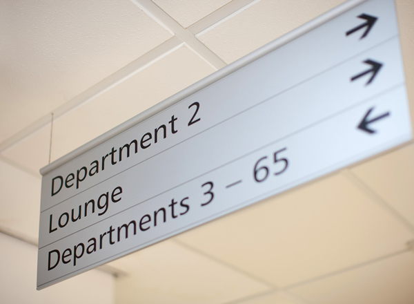 wayfinding, signs, department, department directory