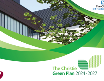 An image of the front cover of The Christie Green Plan 2024 To 2027.
