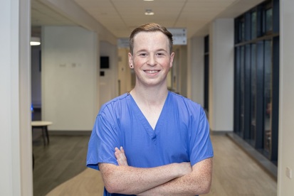 A photo of Guy Macfarlane, anaesthetic and recovery theatre practitioner at The Christie.