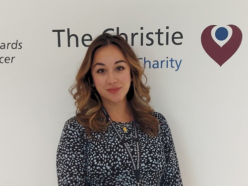 A photo of Lucy Davies, specialised therapeutic radiographer in research at The Christie.