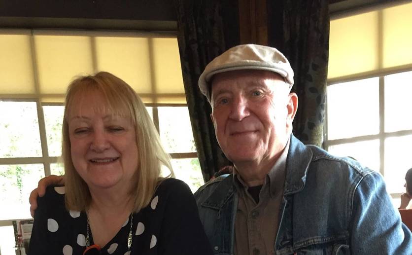 Dave Gibb with wife Carole