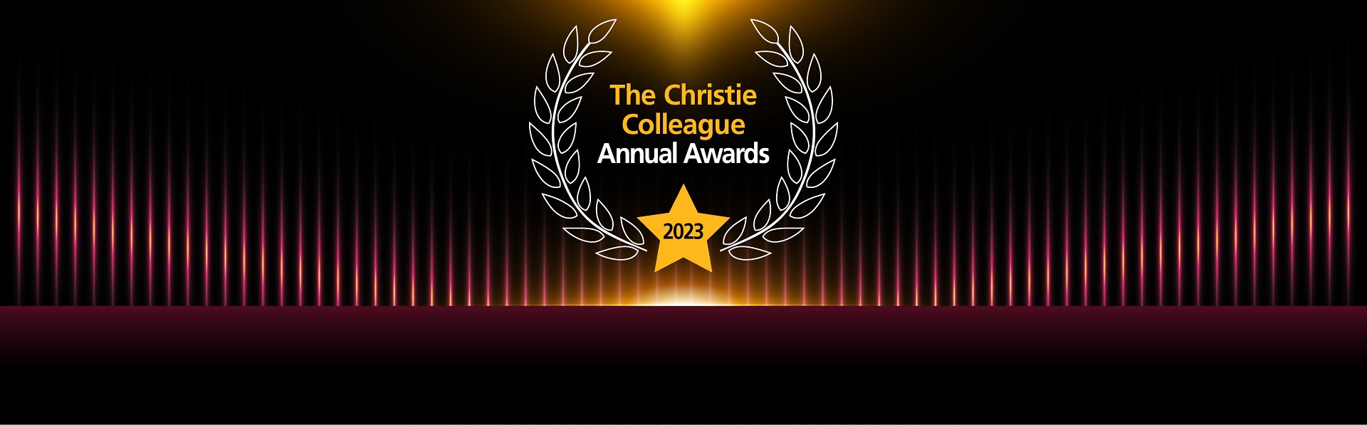 Annual Staff Awards Event 2023 Web Banner