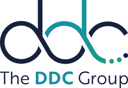 The logo for the DDC Group.