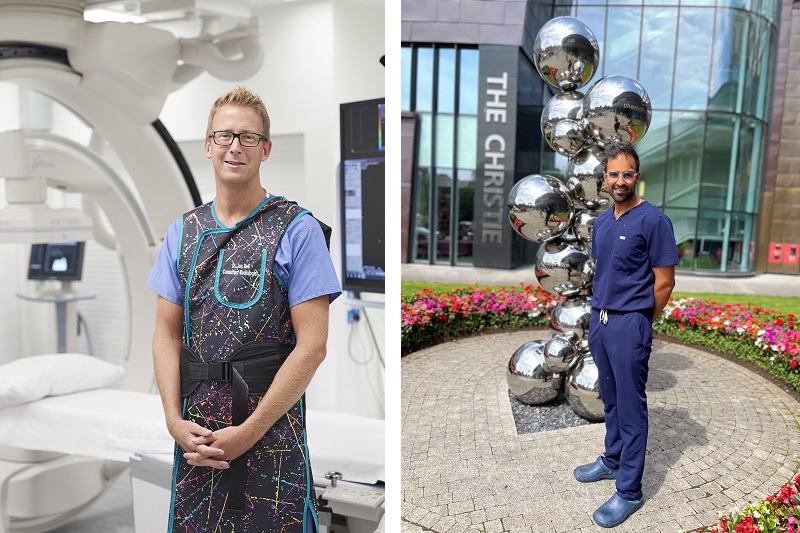 A photo on the left of Prof Jon Bell and on the right of Dr Pavan Najran.