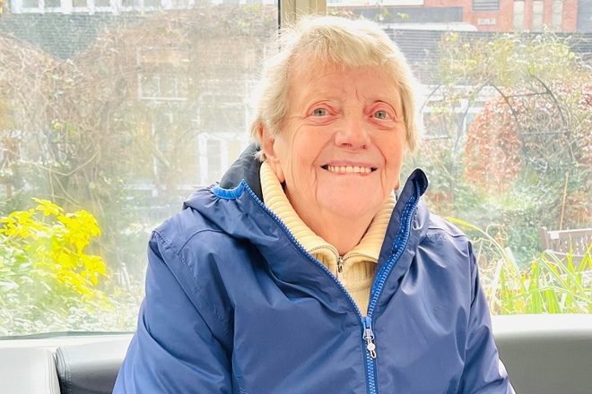 A photo of Christie TARGET trial patient Pamela Garner Jones.