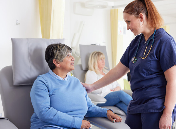 clinical research facility, nurse and patient, September 2022, Pan artists, Lalina Carter, Trainee Advanced Clinical Practitioner, Gemma Butterworth, CRF